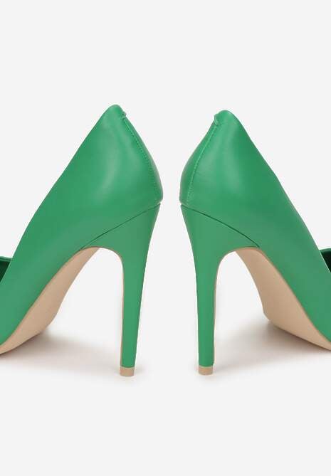 Zielone Szpilki Harminna