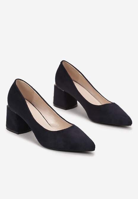 Granatowe Czółenka Sireirene