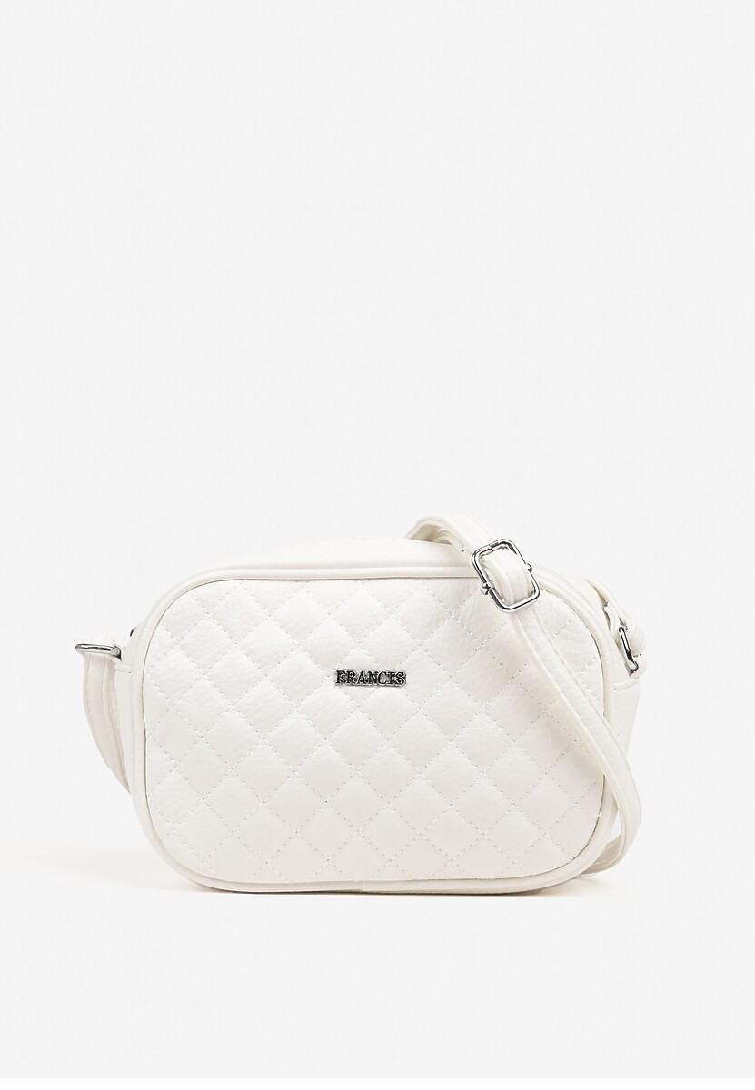 Różowa Pikowana Torebka Listonoszka Ozdobiona Napisem Silanire