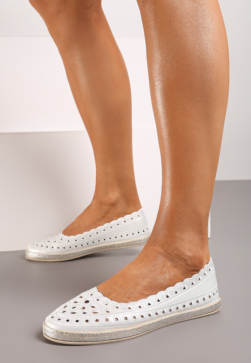 Białe Balerinki Phiase