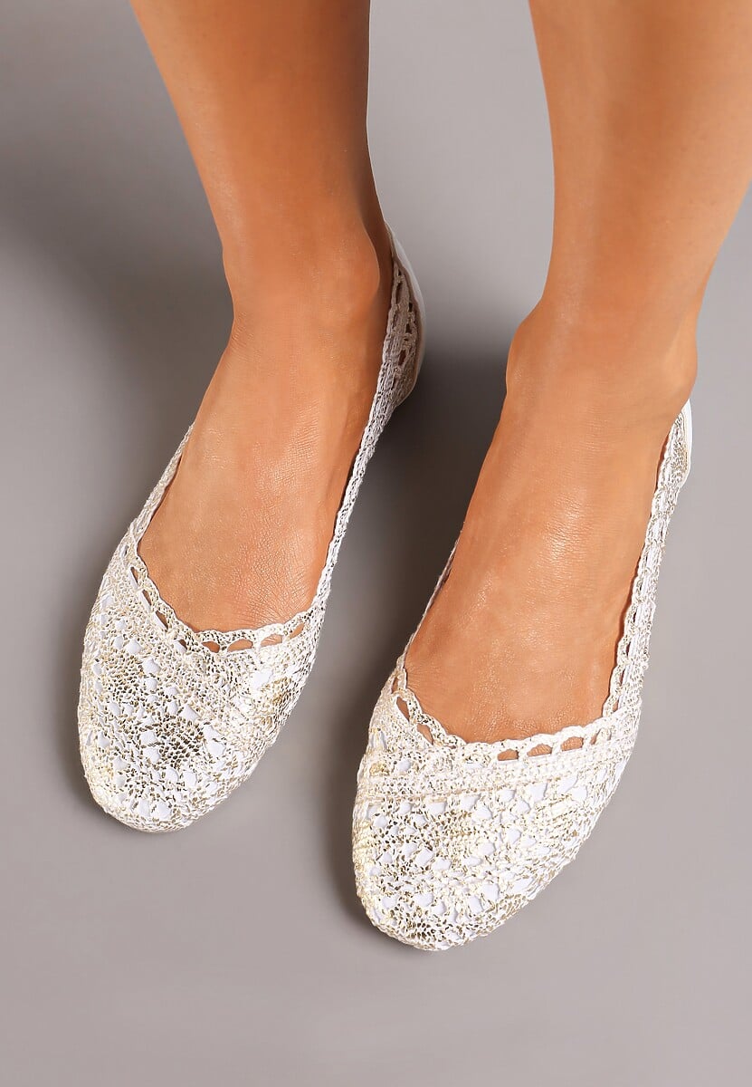 Złote Balerinki Splendorous