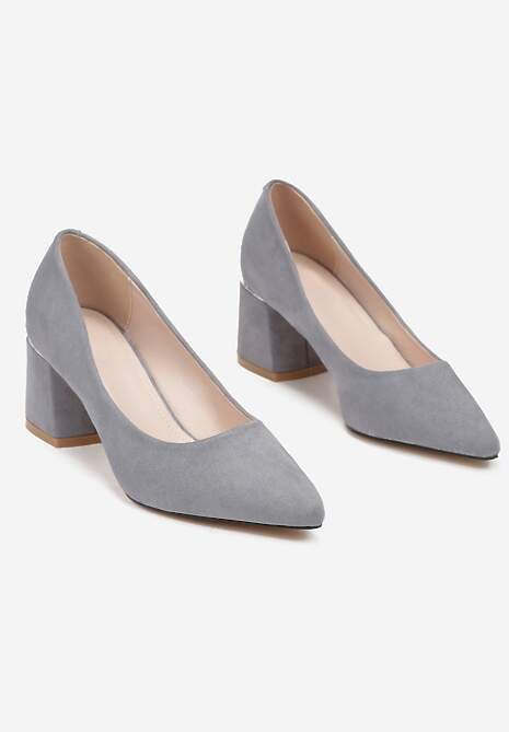 Szare Czółenka Sireirene