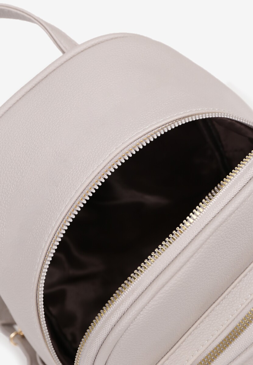 Jasnoszary Miejski Plecak z Szelkami z Możliwością Odpięcia Milessa