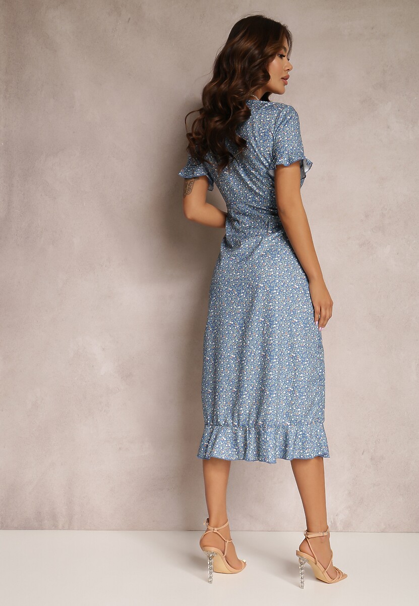 Niebieska Sukienka Amiel