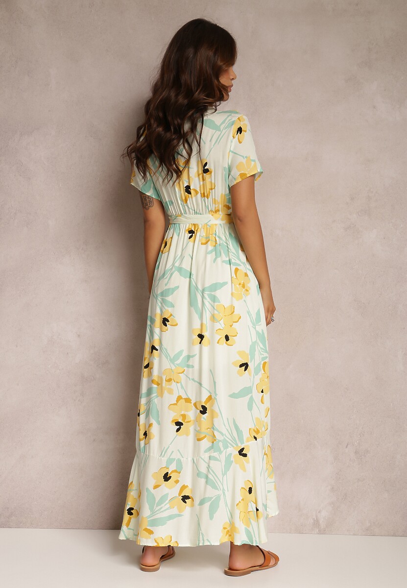 Beżowa Sukienka Farida