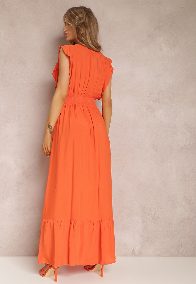 Pomarańczowa Sukienka Filades