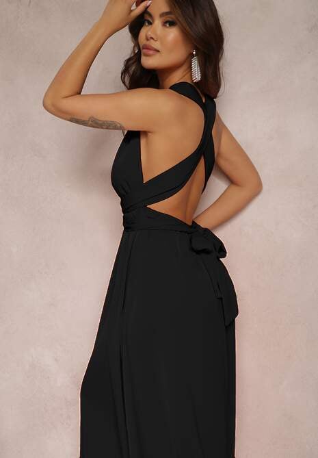 Czarna Sukienka Barbamna