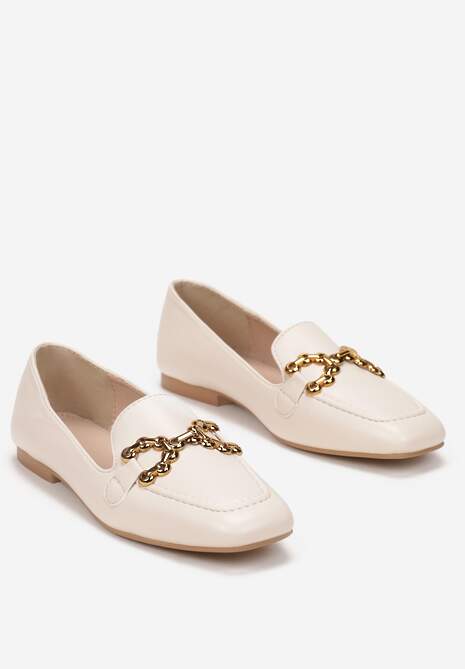 Beżowe Mokasyny Artaleia