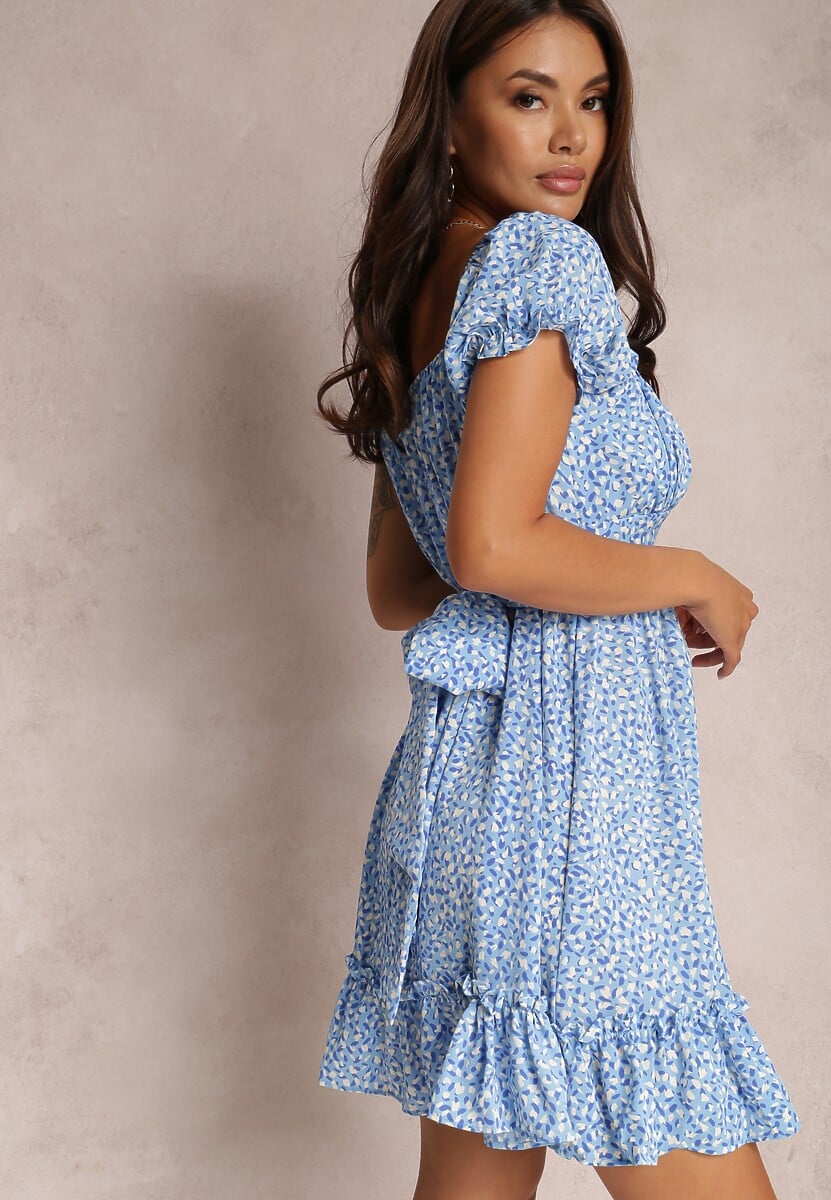 Niebieska Sukienka Dukta