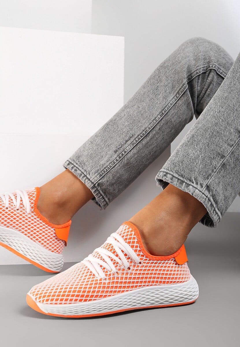Pomarańczowe Buty Sportowe Encourage