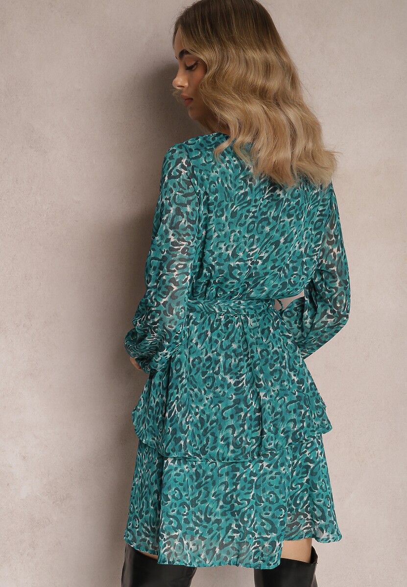 Niebieska Sukienka Oreithinca