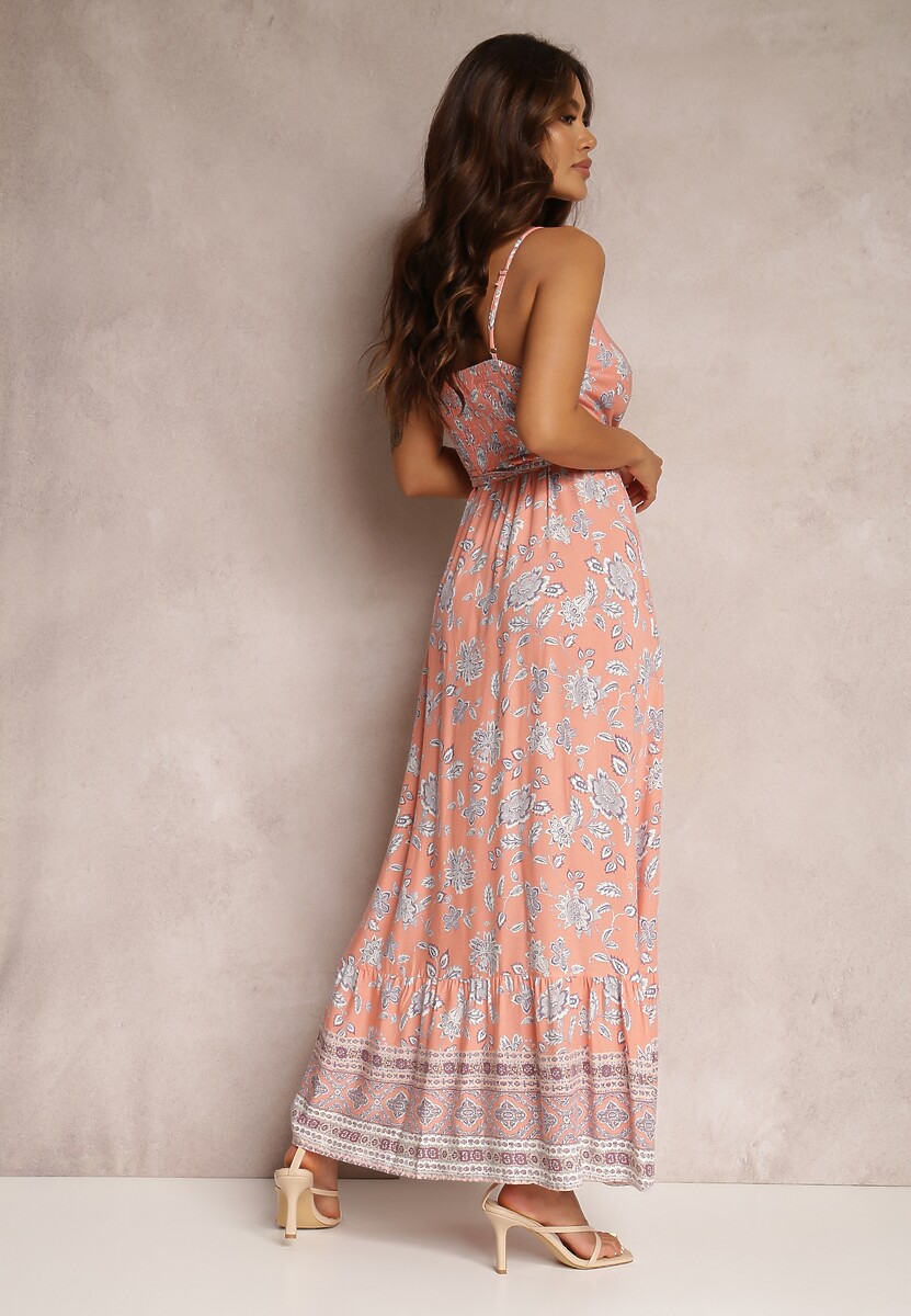 Pomarańczowa Sukienka Zinsey