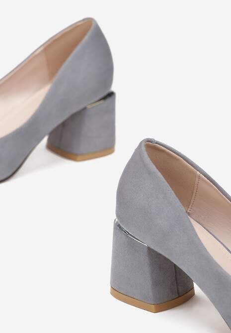 Szare Czółenka Sireirene