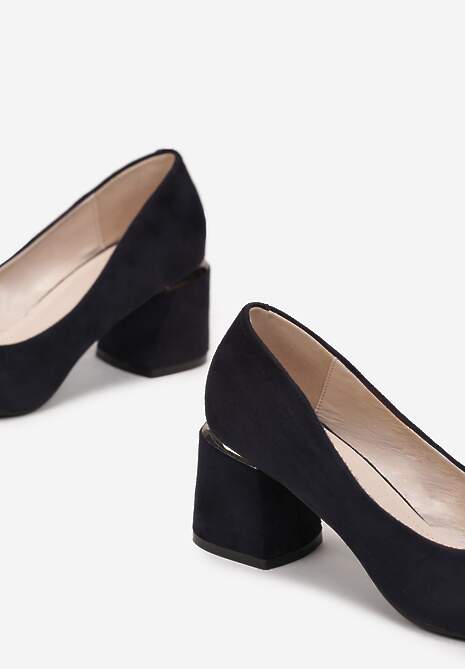 Granatowe Czółenka Sireirene