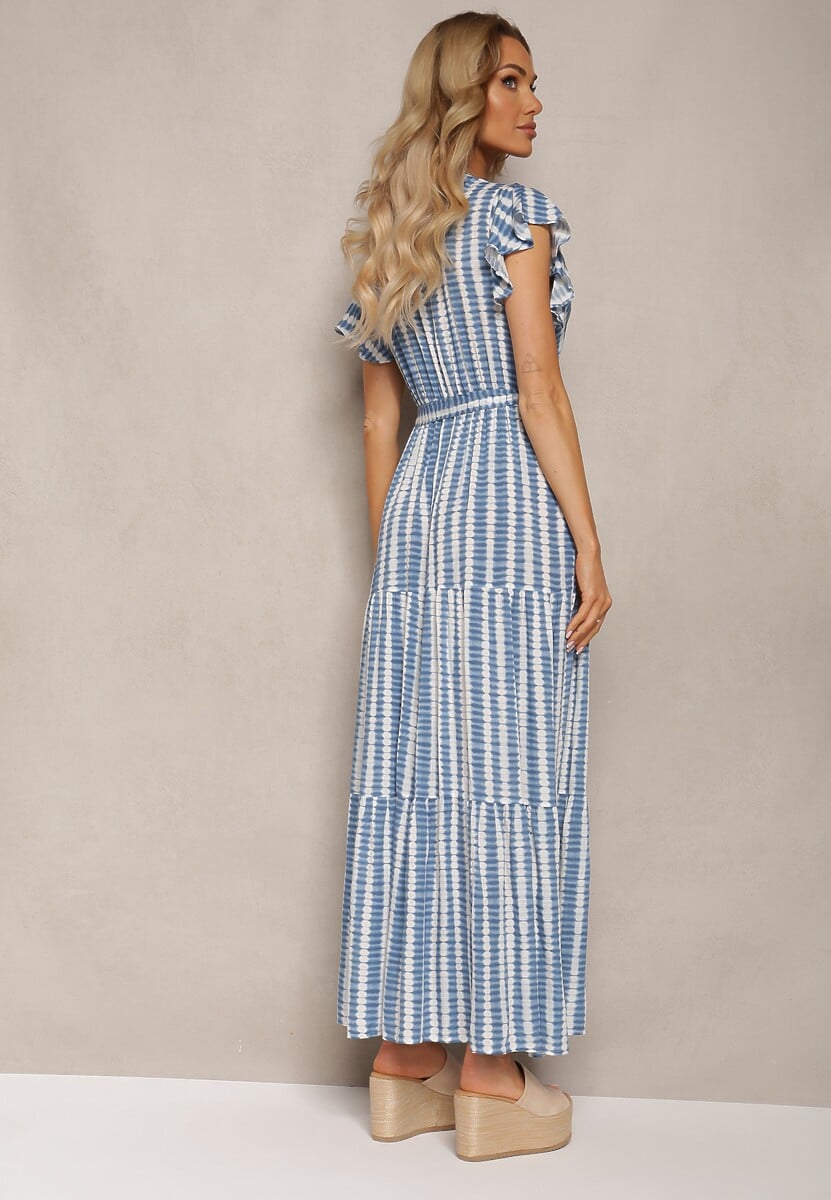 Niebieska Sukienka Ifamphei