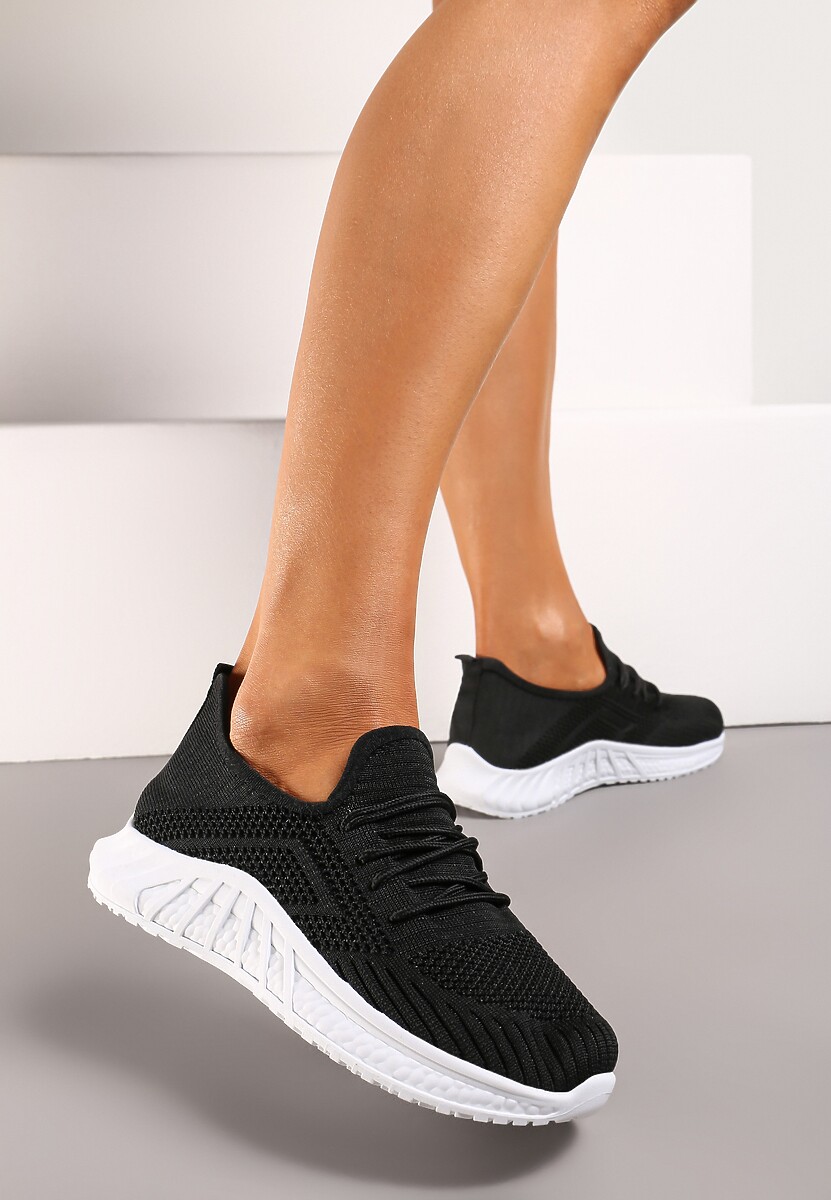 Czarne Buty Sportowe Bemostom