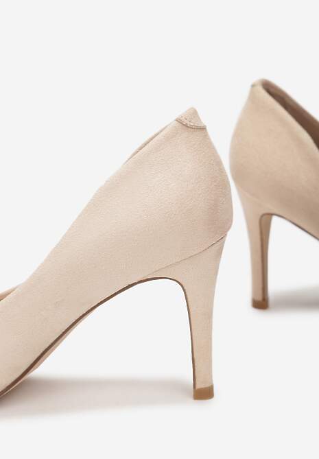 Beżowe Czółenka Timothea