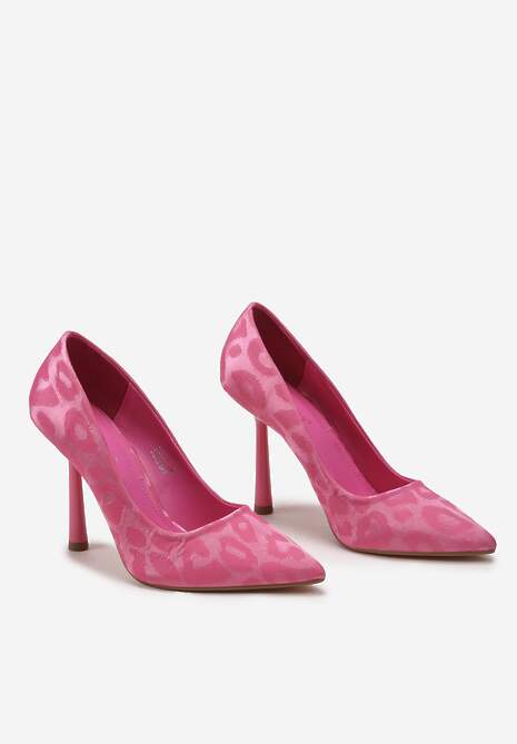 Fuksjowe Połyskujące Szpilki Klasyczne Liserva