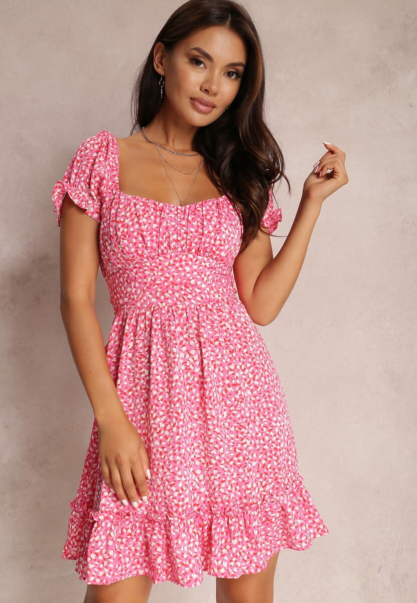 Niebieska Sukienka Dukta