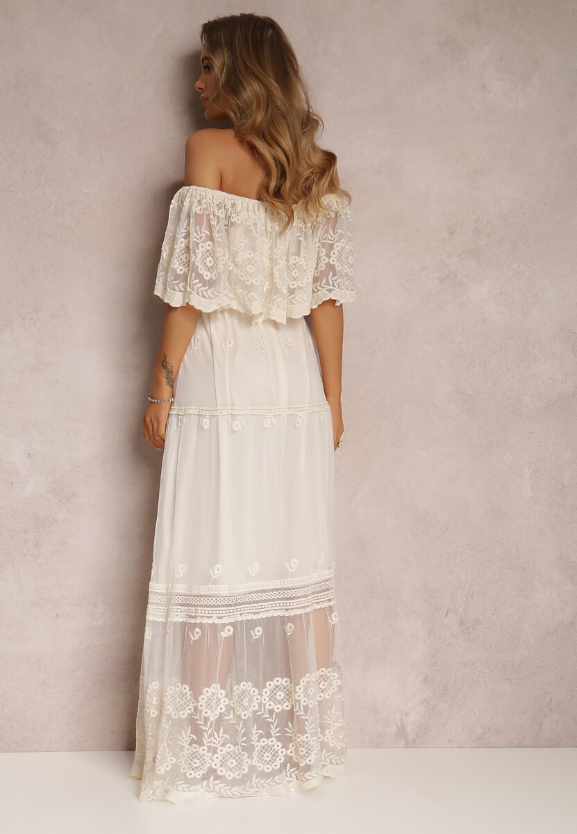 Beżowa Sukienka Bassam