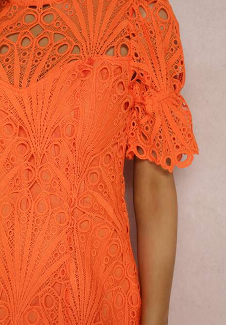 Pomarańczowa Sukienka Aeryse