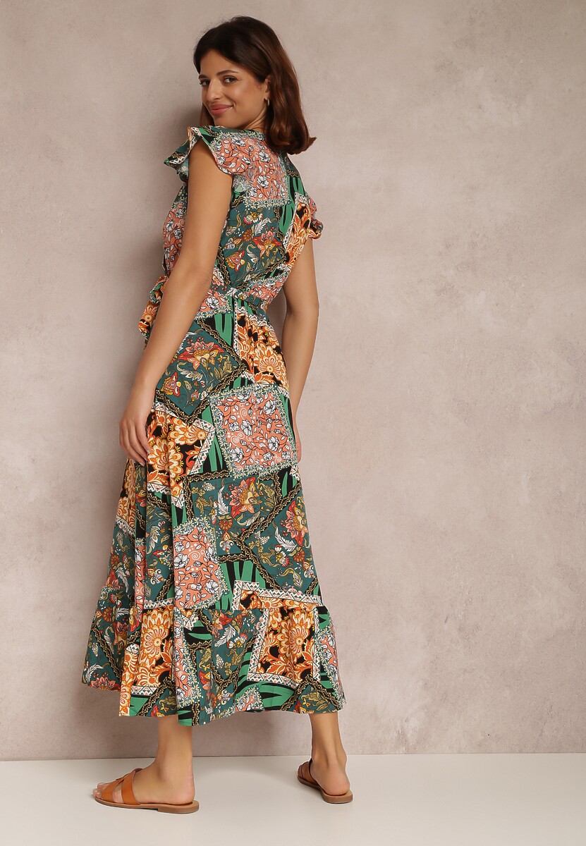 Zielona Sukienka Posius