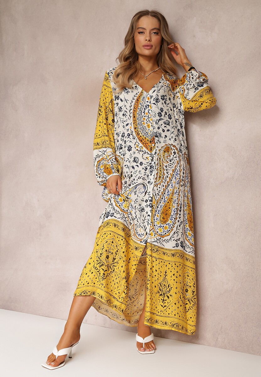 Miętowa Sukienka Canone