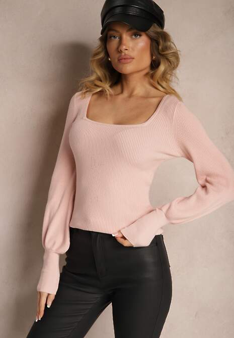 Różowy Sweter Oranrad