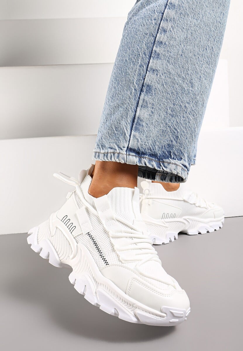 Białe Sneakersy Kharena