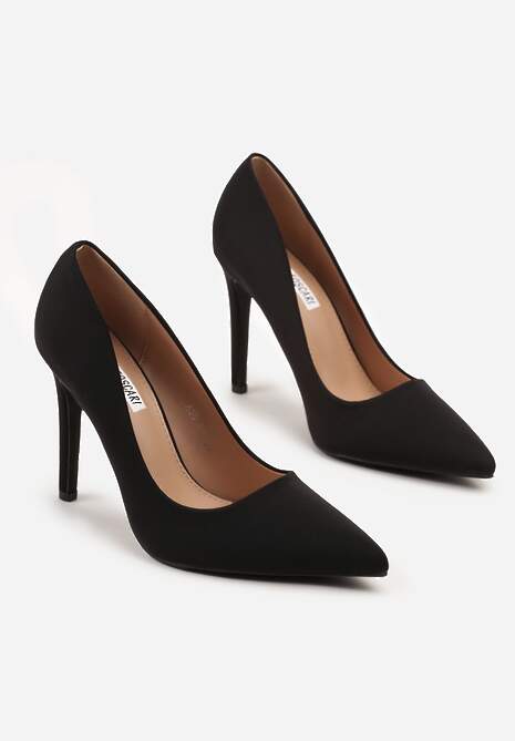 Czarne Szpilki w Klasycznym Stylu Doviria