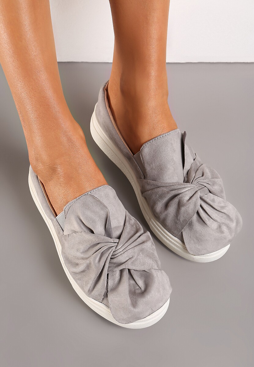 Szare Tenisówki Houndstooth