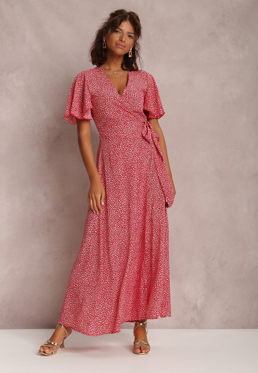 Czerwona Sukienka Alethossia