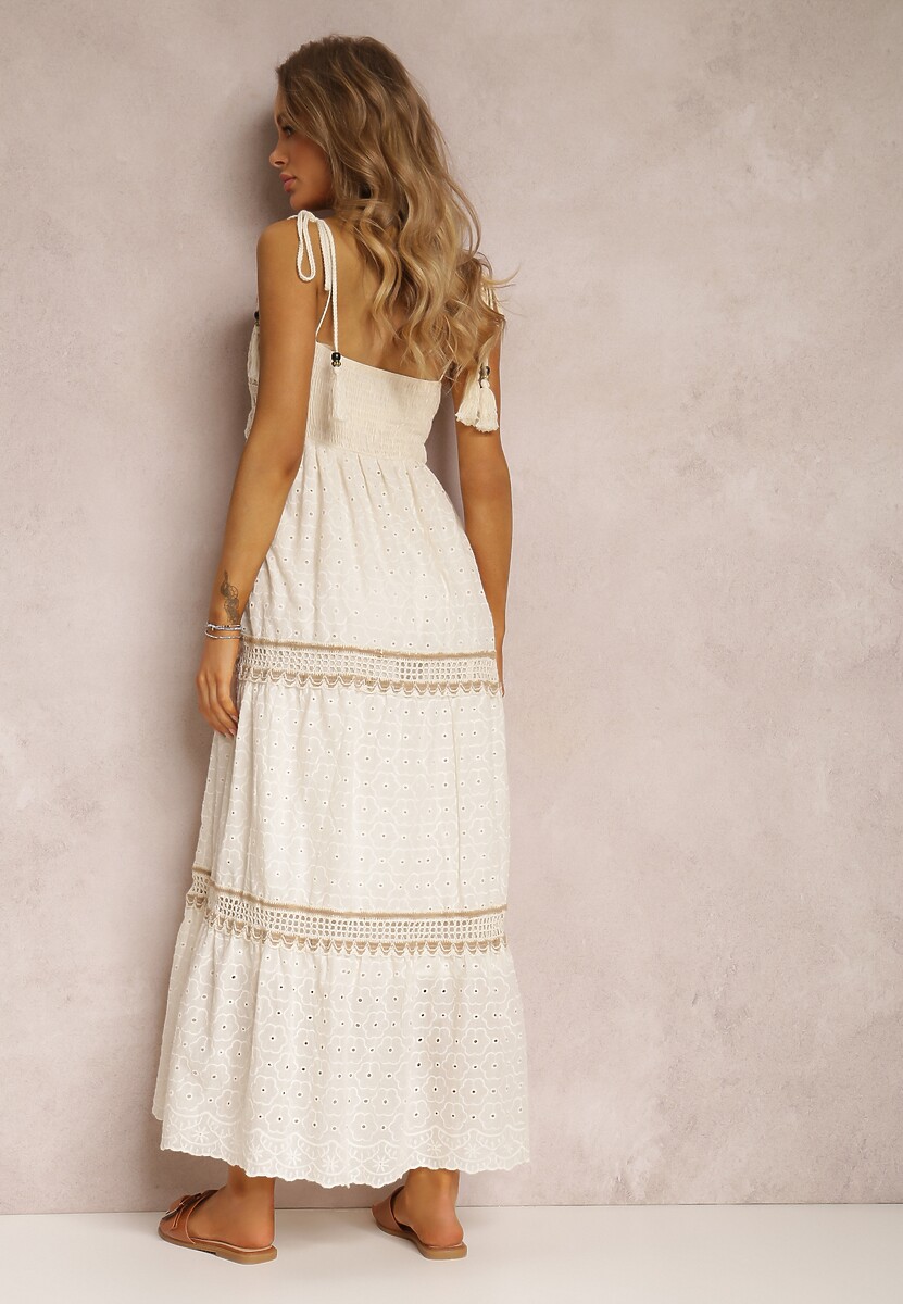 Jasnobeżowa Sukienka Ianina