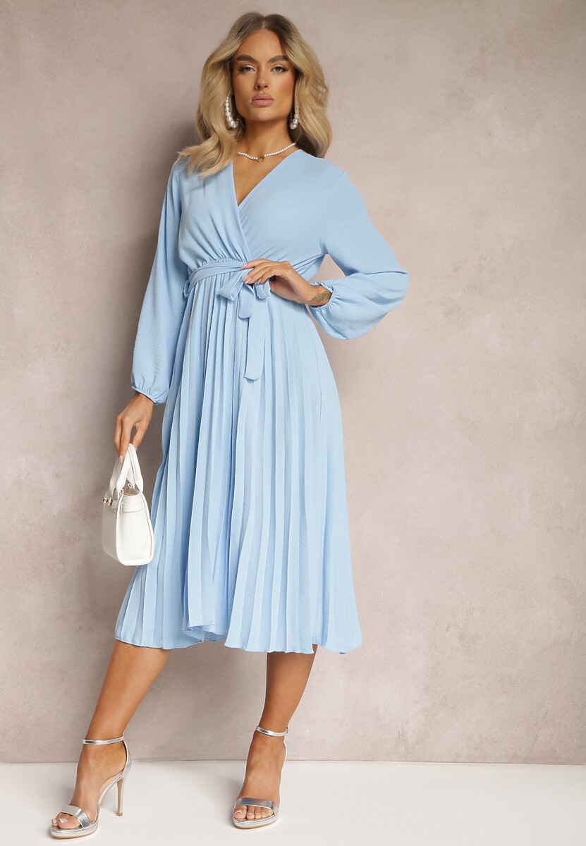 Jasnoniebieska Sukienka Phloroe