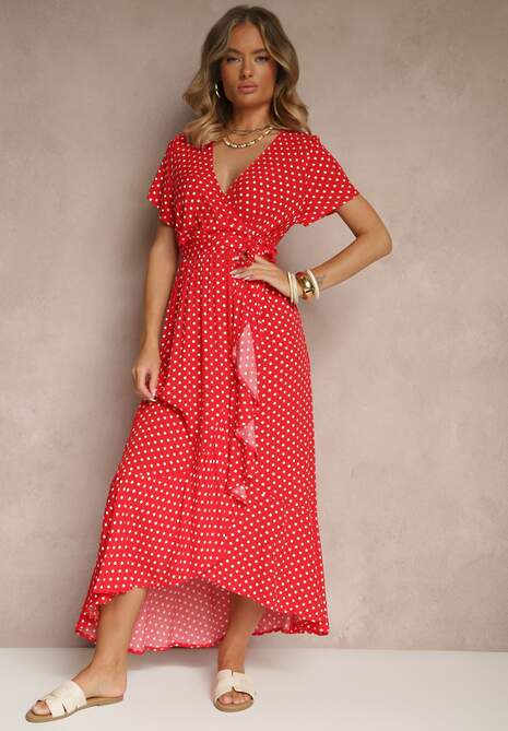 Czerwona Sukienka Boliphise