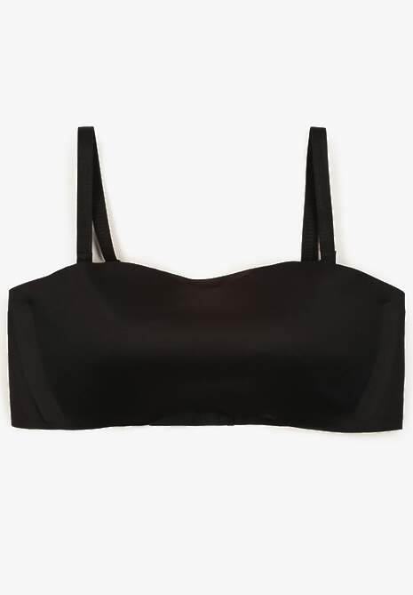 Czarny Biustonosz Typu Balkonetka Bez Fiszbin Zenzedi