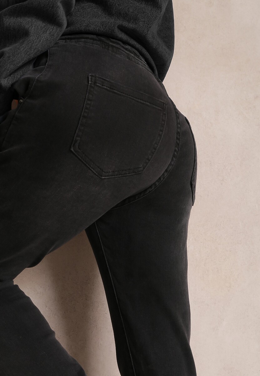 Czarne Jeansy Joggery Ketsiah