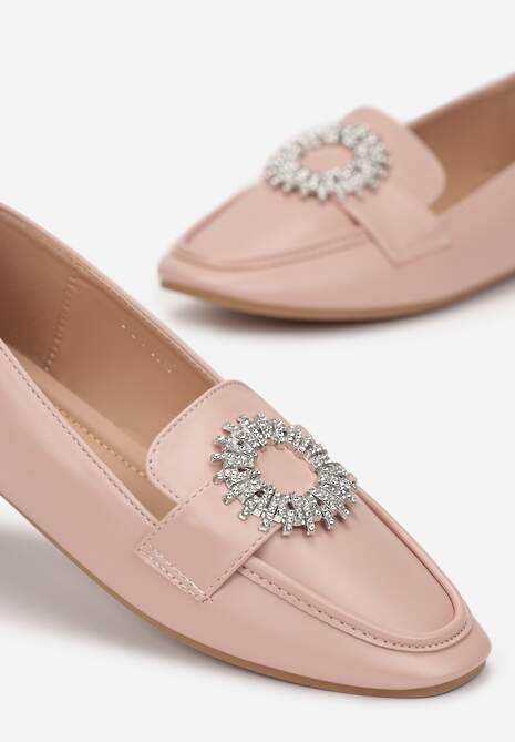 Różowe Mokasyny Lizzi
