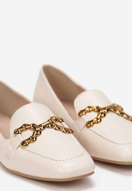 Beżowe Mokasyny Artaleia