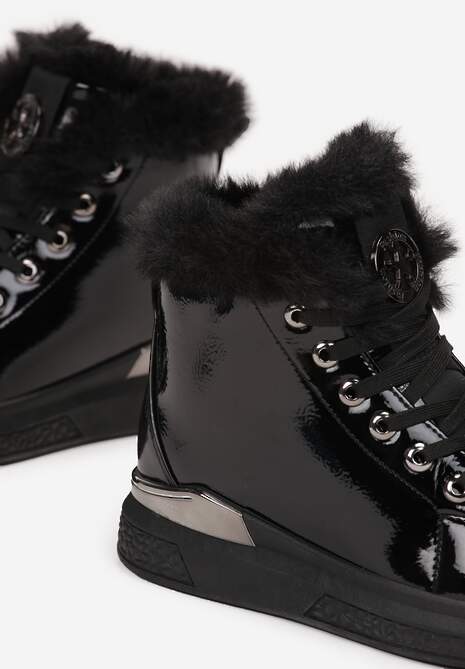 Czarne Botki Doretta