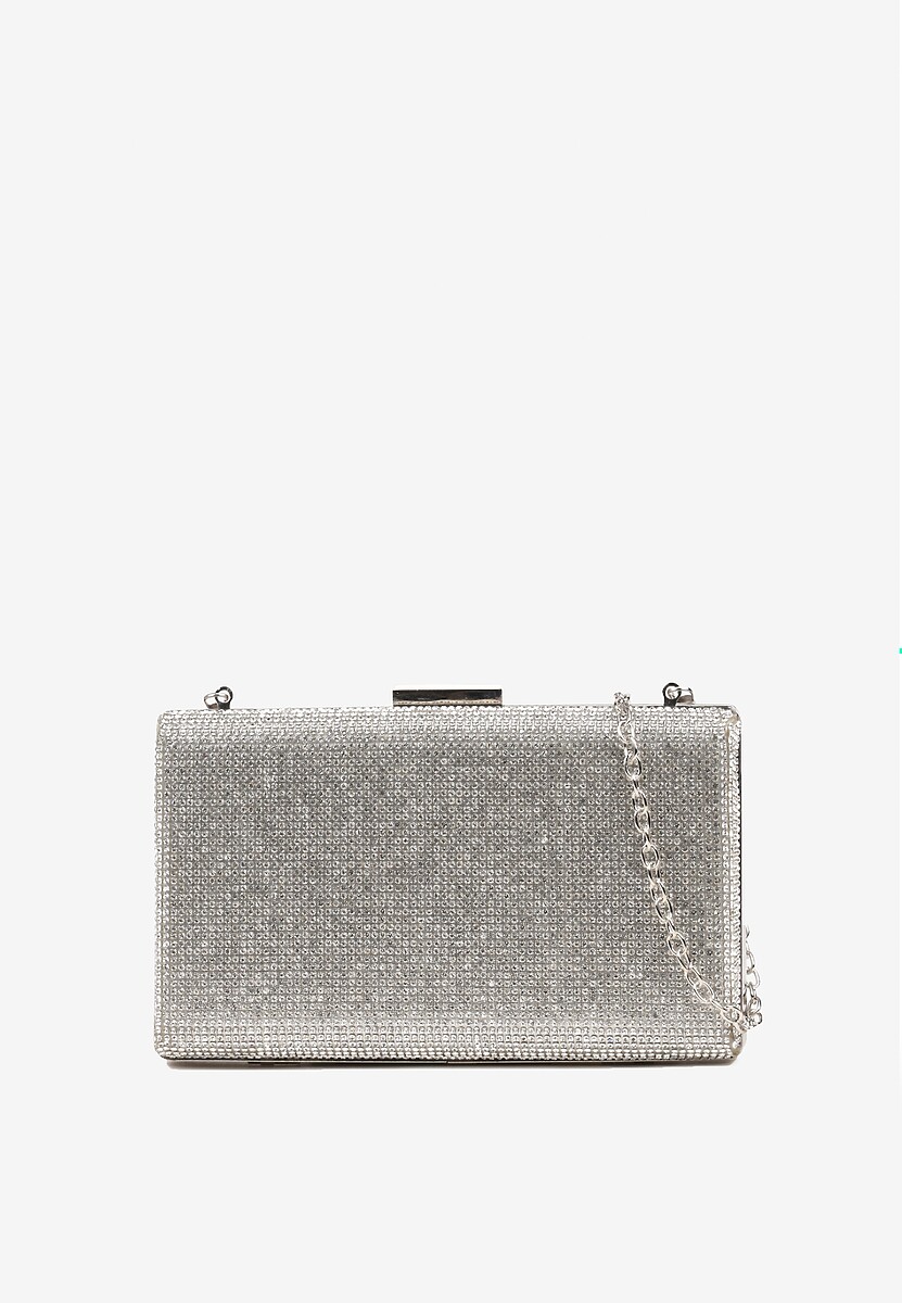 Srebrna Cyrkoniowa Torebka Vices z Dodatkowym Łańcuszkiem Vemiliae