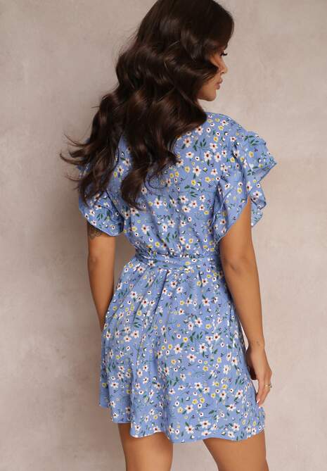 Niebieska Sukienka Diosisha