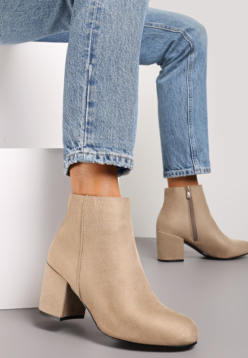 Czarne Botki Home With You