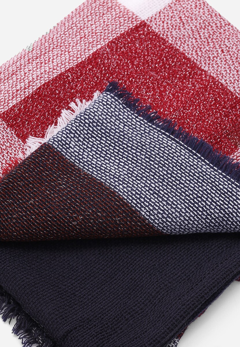 Granatowy Szalik Square