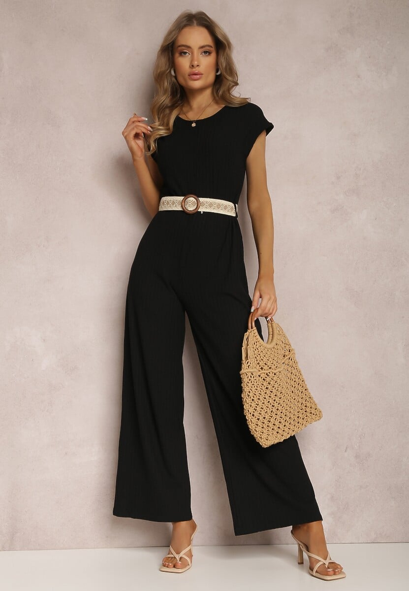 Niebieski Kombinezon z Paskiem Artyse