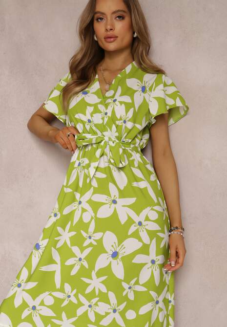 Jasnozielona Sukienka Mannie