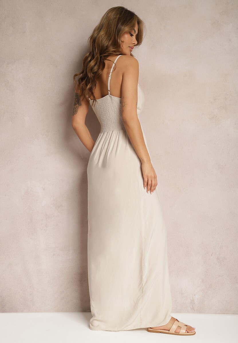 Jasnobeżowa Sukienka Sterinig