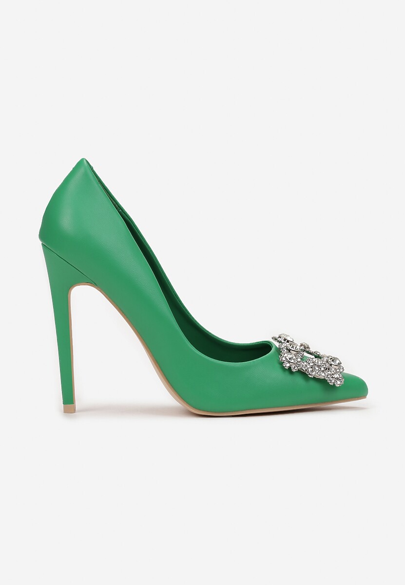 Zielone Szpilki Harminna