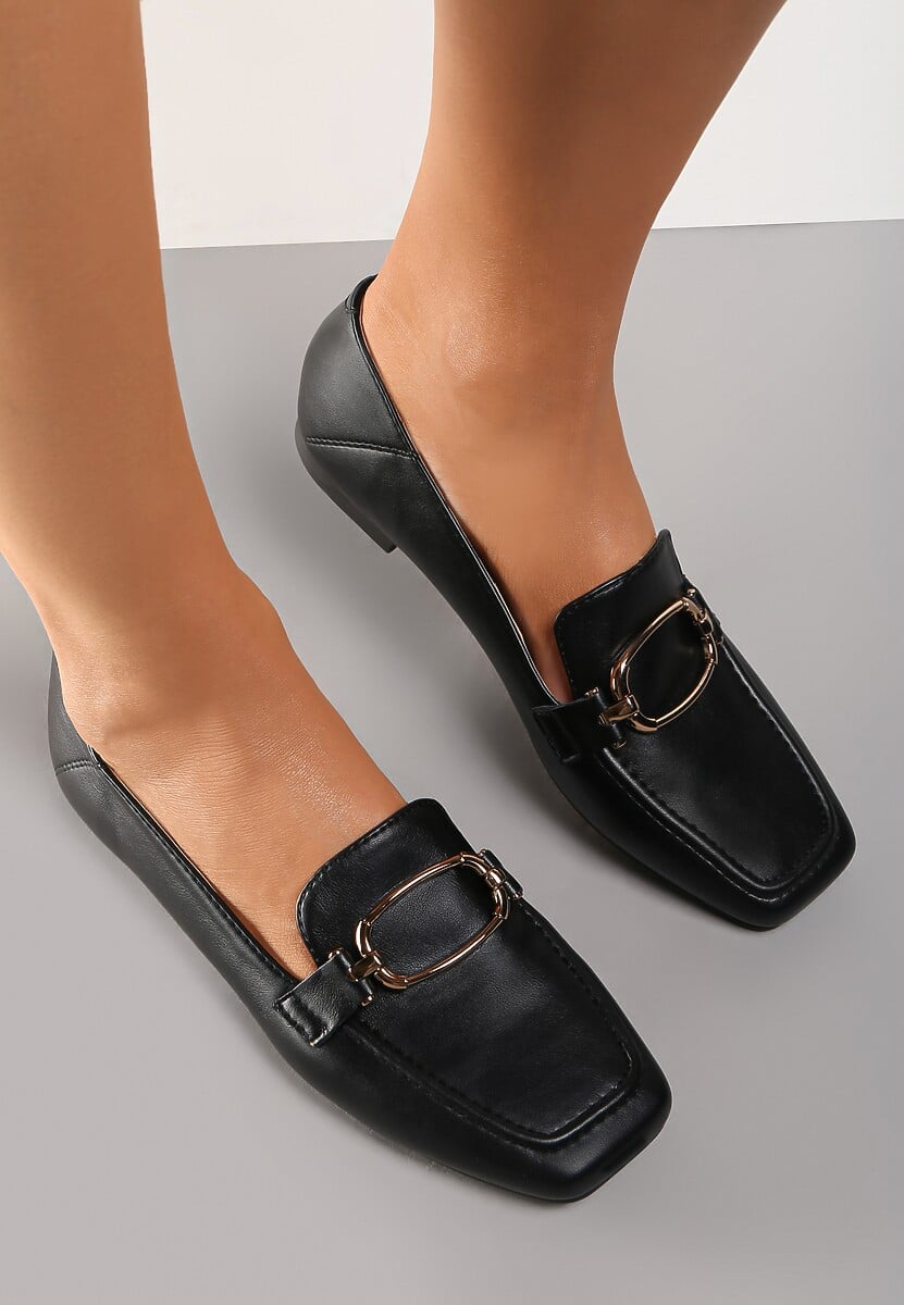 Czarne Mokasyny Salopea