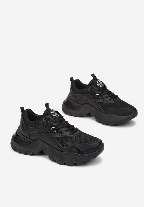 Czarne Sneakersy Dorameia